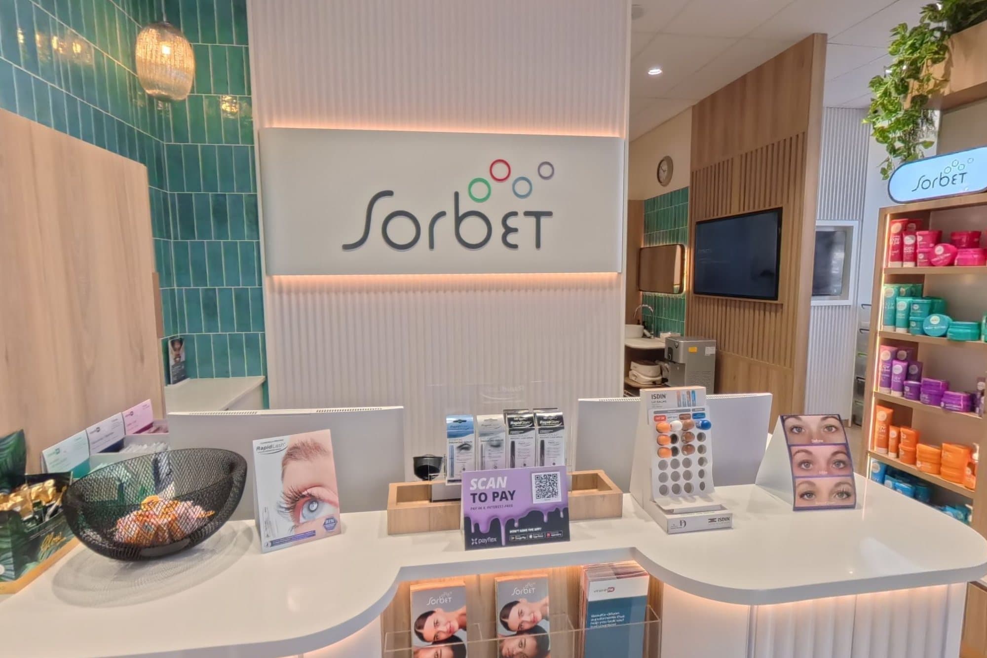 Reception at Sorbet Salon Harvest Place